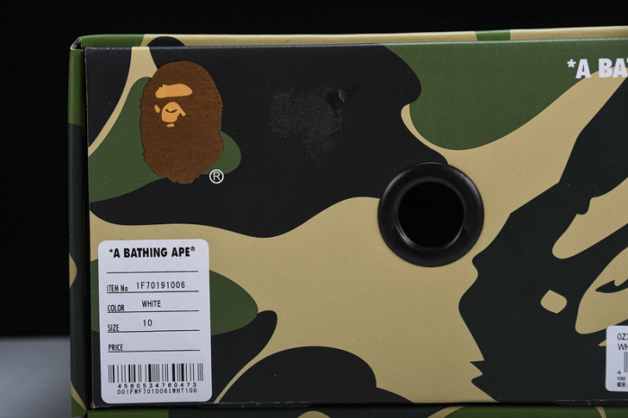 a bathing ape bape sta low copshoe bp-032
