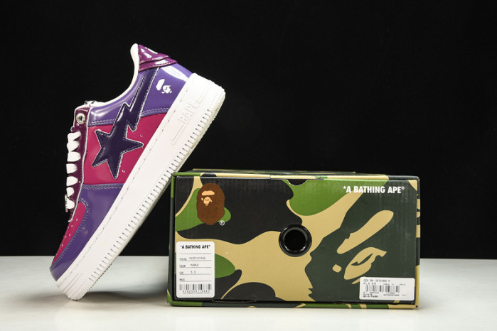 a bathing ape bape sta low copshoe bp-039