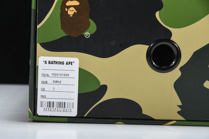 a bathing ape bape sta low copshoe bp-043