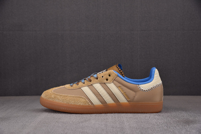 wales bonner x samba nylon ''desert white'' ih3261