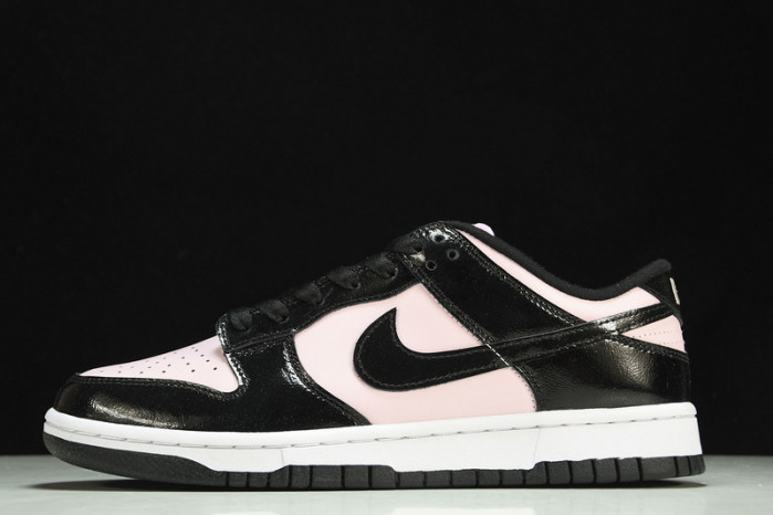nike dunk low pink foam black (w) - dj9955-600