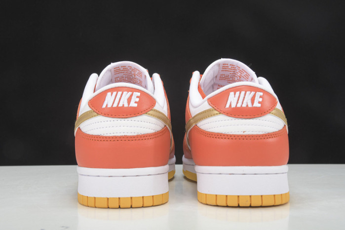 nike dunk low golden orange dq4690-800