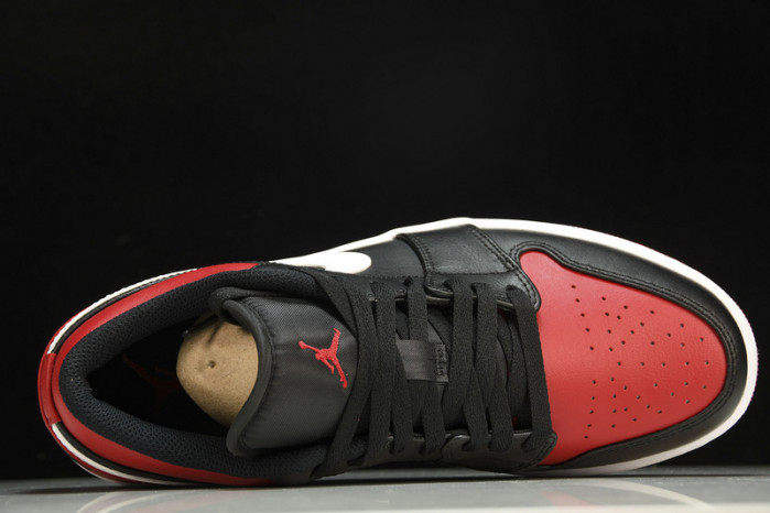 jordan 1 low alternate bred toe - 553558-066