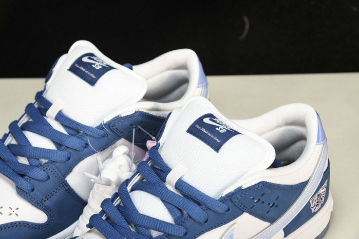 born x raised x nike sb dunk low fn7819-400