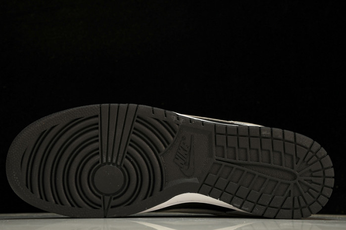 nike dunk low grey panda volt - fd9756-001