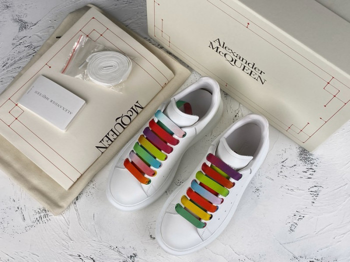 alexander mcqueen sole sneakers colorful laces kickze-2