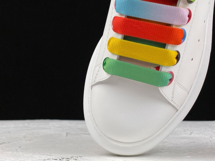 alexander mcqueen sole sneakers colorful laces kickze-2