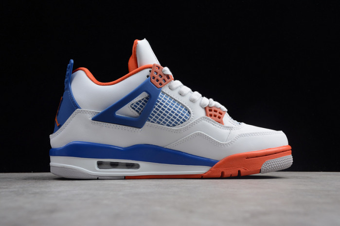 air jordan 4 white/bright crimson-royal blue 308497-171