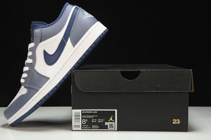 jordan 1 low ashen slate - 553558-414