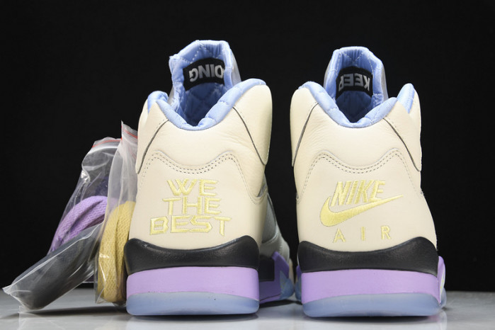 dj khaled x air jordan 5 we the best “sail” dv4982-175