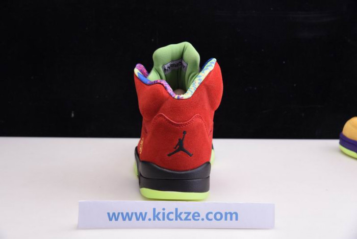 air jordan 5 solar orange what the cz5725-700