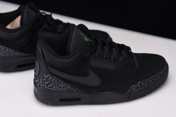 air jordan 3 retro black/dark -grey aj3-902027